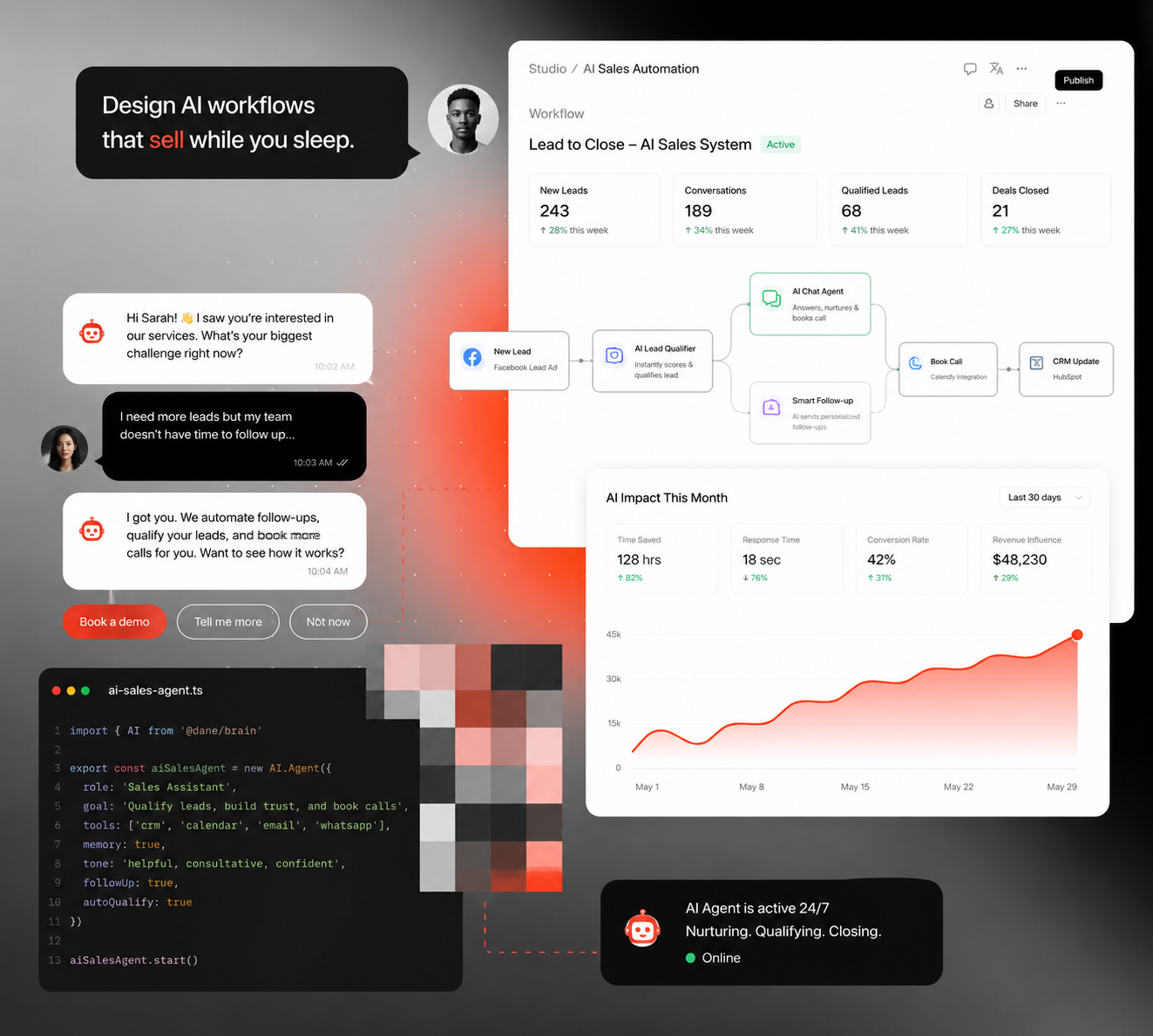 AI Sales Automation Workspace